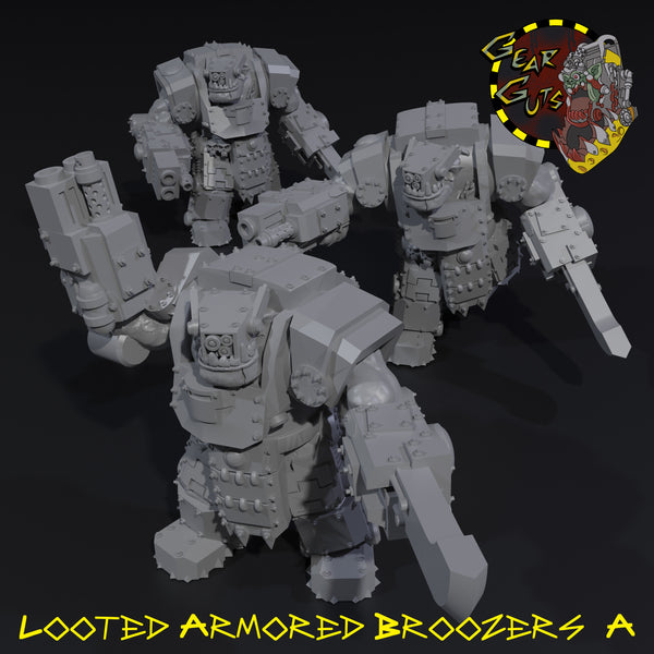 Looted Armored Broozers x3 - A - STL Download