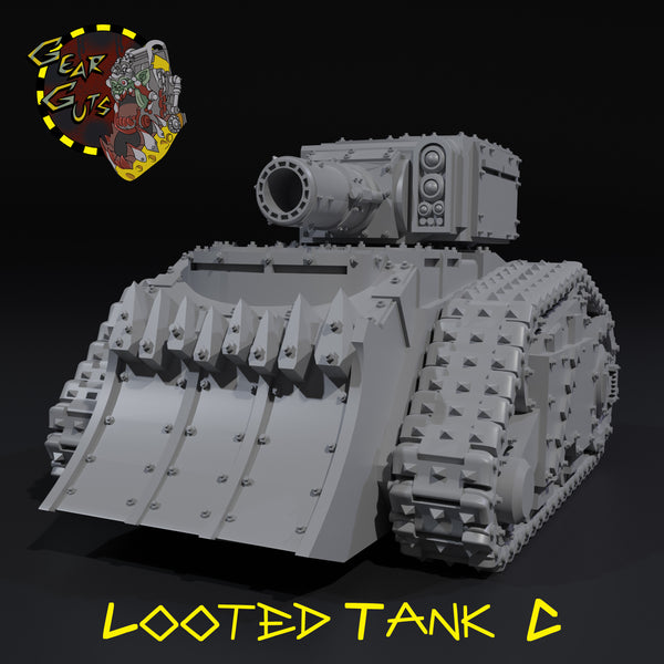 Looted Tank - C - STL Download