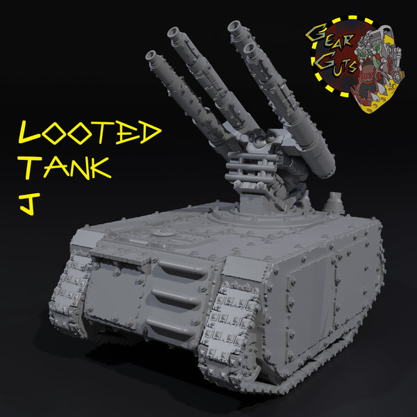 Looted Tank - J - STL Download
