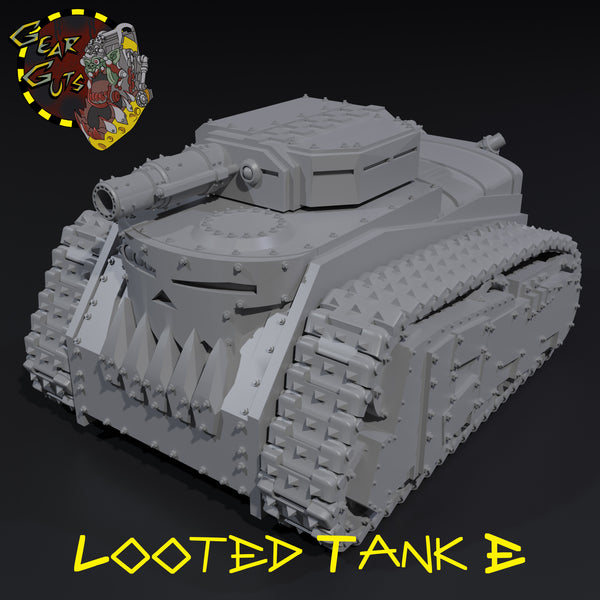 Looted Tank - E - STL Download