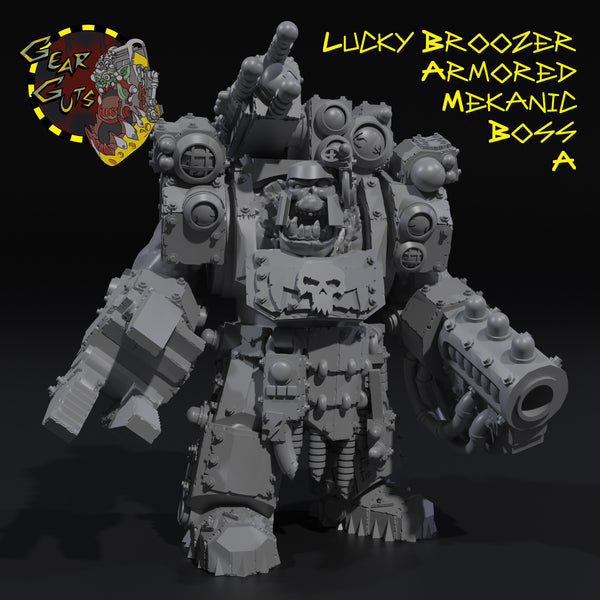 Lucky Broozer Armored Mekanic Boss - A - STL Download