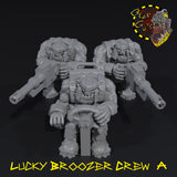 Lucky Broozer Crew x3 - A - STL Download