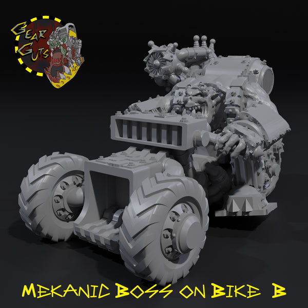 Mekanic Boss on Bike - B - STL Download