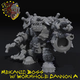 Mekanic Boss with Wormhole Cannon - A - STL Download