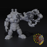 Mekanic Boss with Wormhole Cannon - E - STL Download