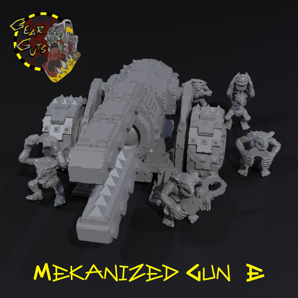 Mekanized Gun - E - STL Download