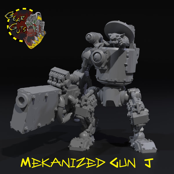 Mekanized Gun - J - STL Download