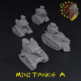 Mini Tanks - A - STL Download