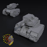 Mini Tanks - E - STL Download
