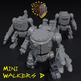 Mini Walkers x3 - D - STL Download