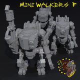 Mini Walkers x3 - F - STL Download