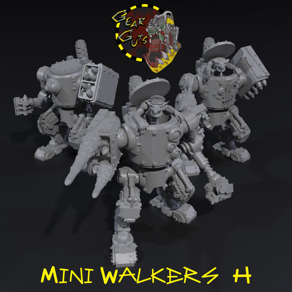 Mini Walkers x3 - H - STL Download