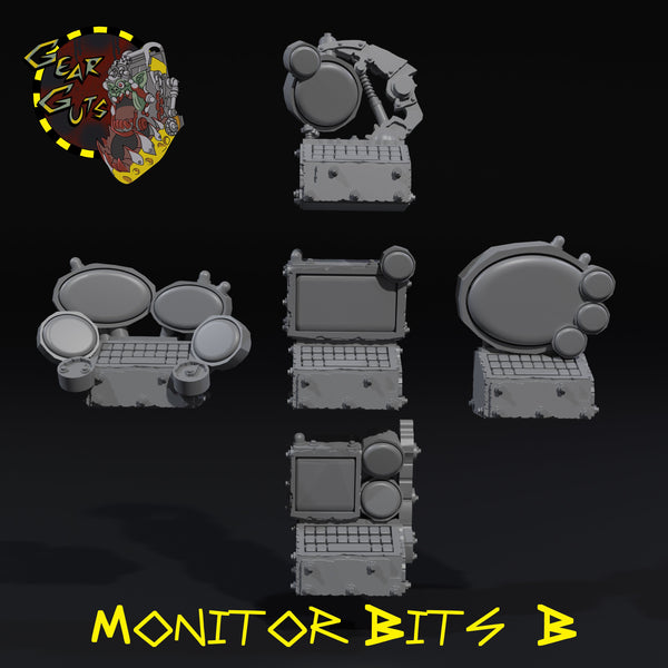 Monitor Bits - B - STL Download