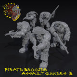 Pirate Broozer Assault Gunners x5 - B - STL Download