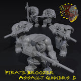 Pirate Broozer Assault Gunners x5 - C - STL Download