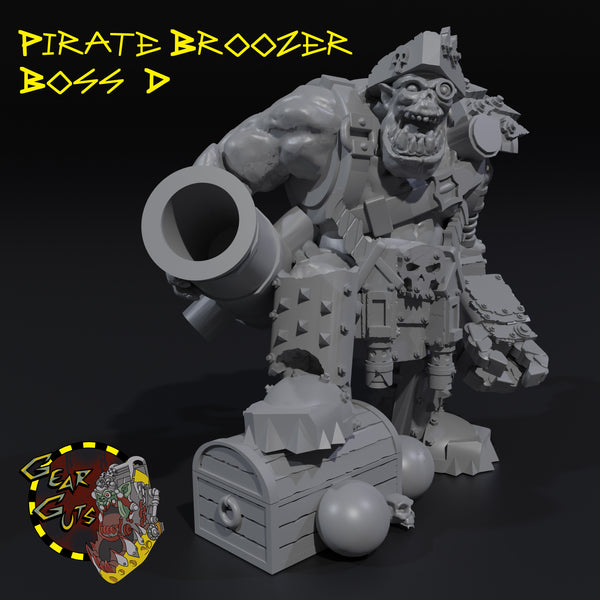 Pirate Broozer Boss - D - STL Download