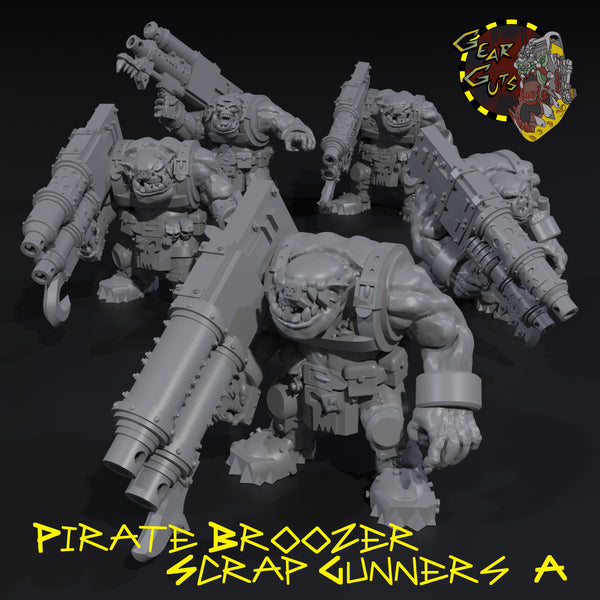 Pirate Broozer Scrap Gunners x5 - A - STL Download