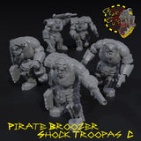 Pirate Broozer Shock Troopas x5 - C
