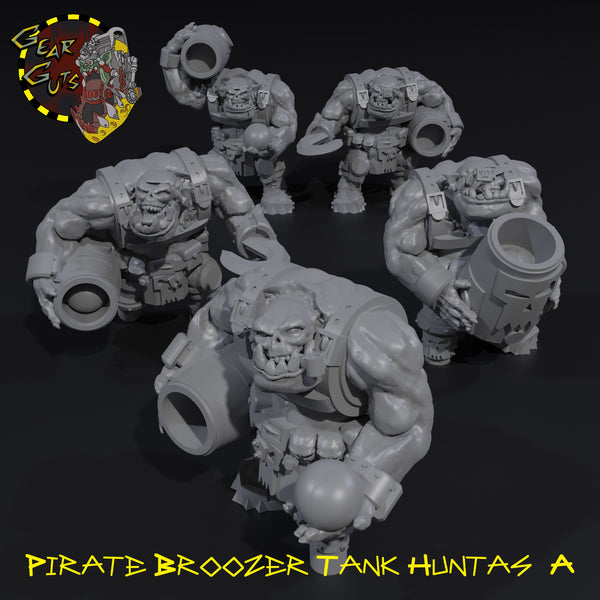 Pirate Broozer Tank Huntas x5 - A - STL Download