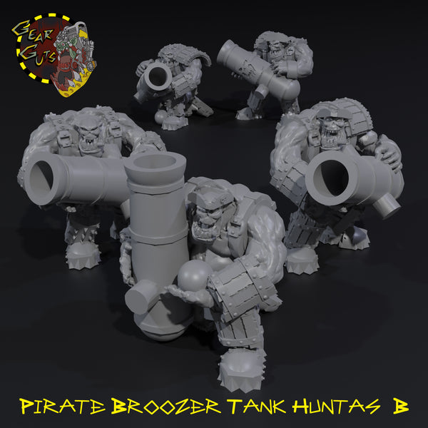Pirate Broozer Tank Huntas x5 - B - STL Download
