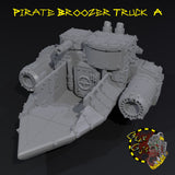 Pirate Broozer Truck - A - STL Download
