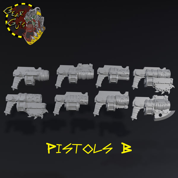 Pistols x8 - B - STL Download