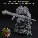 Primal Broozer Veteran on Dogosaur - B - STL Download