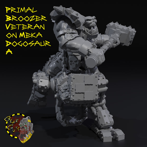 Primal Broozer Veteran on Meka Dogosaur - A