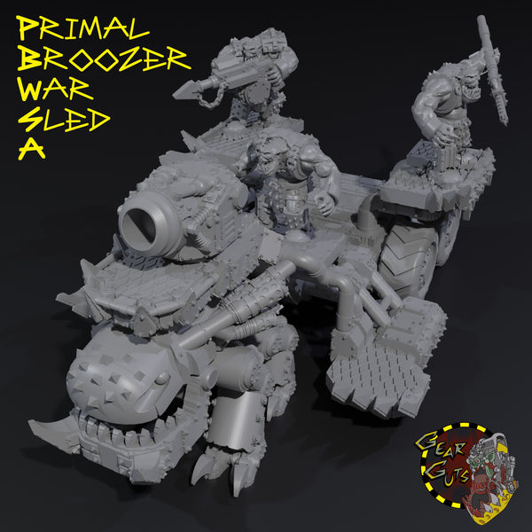 Primal Broozer War Sled - A - STL Download