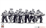 Mk 3 Troops x10 - Rifles