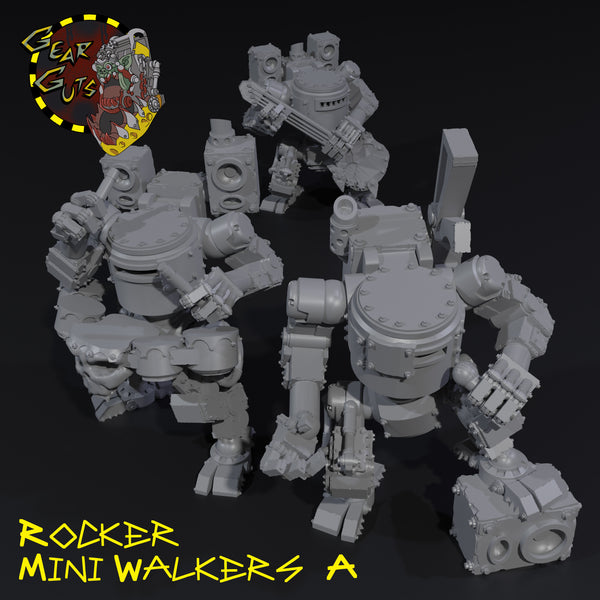 Rocker Mini Walkers x3 - A