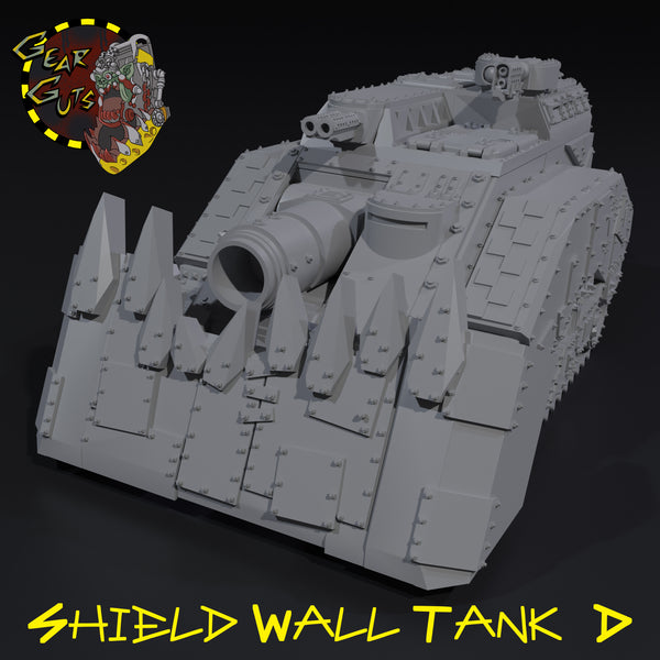 Shield Wall Tank - D - STL Download