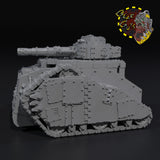 Shield Wall Tank - G - STL Download