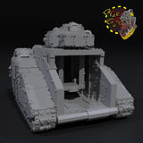 Shield Wall Tank - G - STL Download