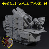Shield Wall Tank - H - STL Download