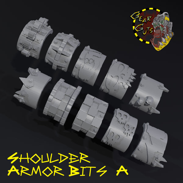Shoulder Armor Bits x10 - A - STL Download