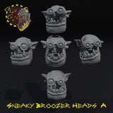 Sneaky Broozer Heads x5 - A
