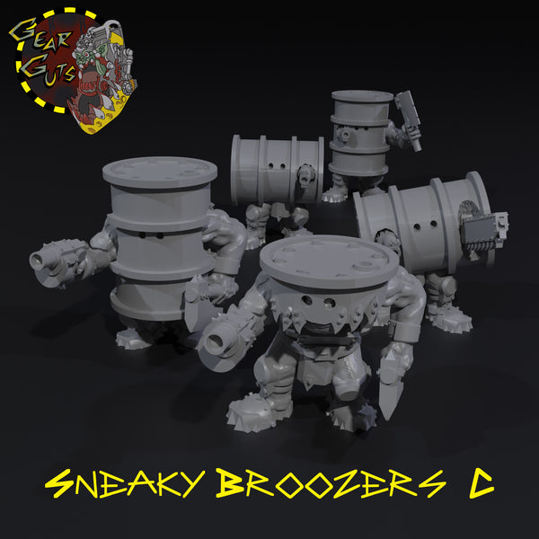 Sneaky Broozers x5 - C - STL Download