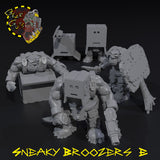 Sneaky Broozers x5 - E - STL Download