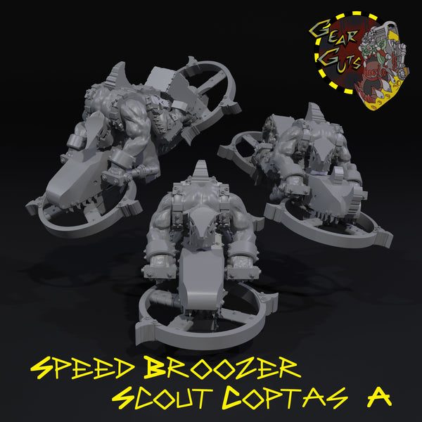 Speed Broozer Scout Coptas x3 - A - STL Download