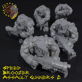 Speed Broozer Assault Gunners x5 - C - STL Download