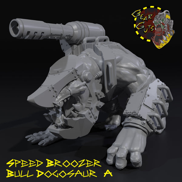 Speed Broozer Bull Dogosaur - A -STL Download
