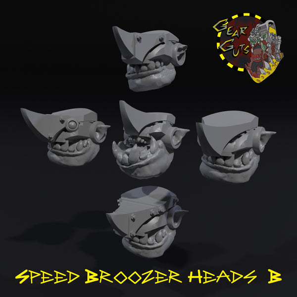 Speed Broozer Heads x5 - B
