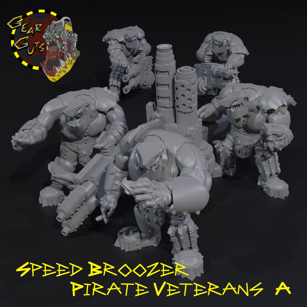 Speed Broozer Pirate Veterans x5 - A - STL Download