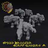 Speed Broozer Scrap Gunners x5 - A - STL Download