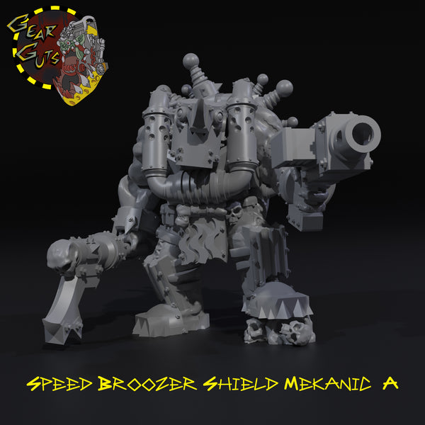 Speed Broozer Shield Mekanic Boss - A