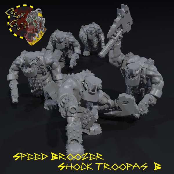 Speed Broozer Shock Troopas x5 - B - STL Download