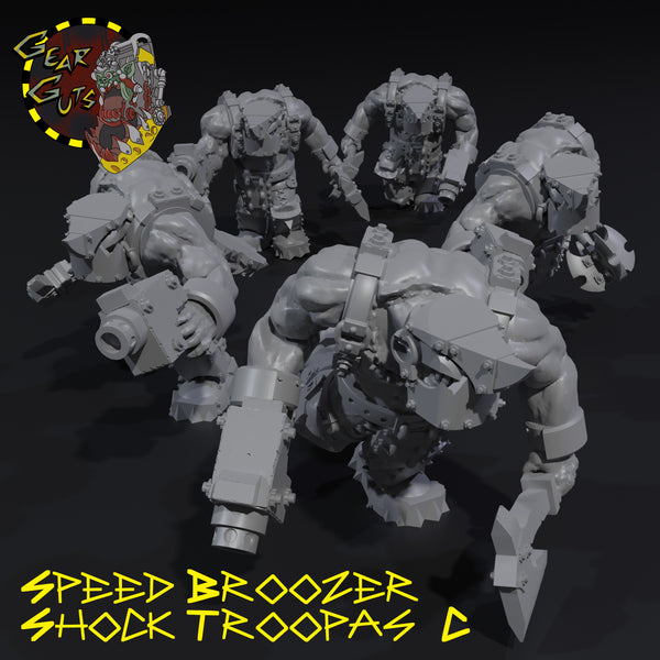 Speed Broozer Shock Troopas x5 - C - STL Download