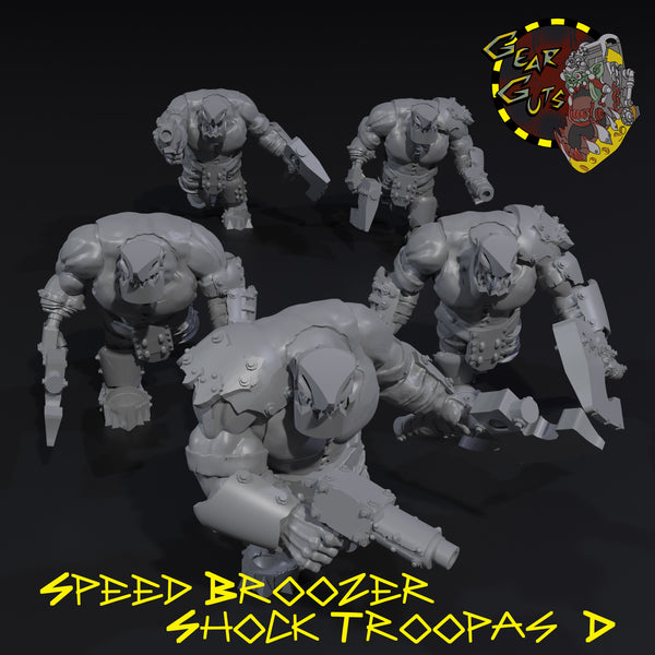 Speed Broozer Shock Troopas x5 - D