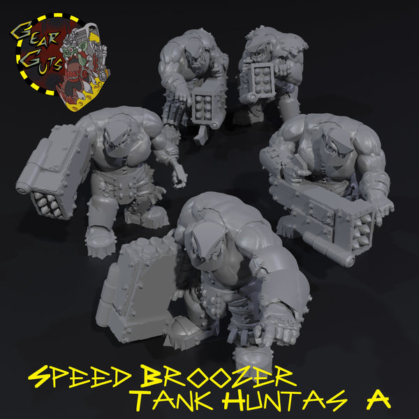 Speed Broozer Tank Huntas x5 - A - STL Download